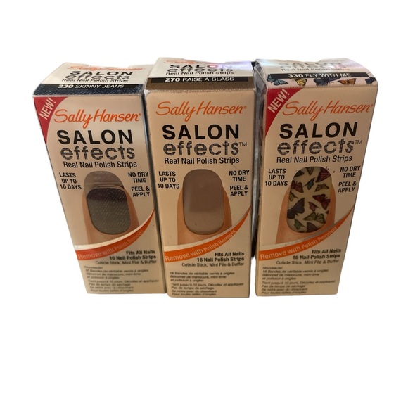 Brand new Sally Hansen Salon Effects 💅 (set of 3) - Picture 2 of 4